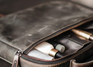 Skórzane kosmetyczki