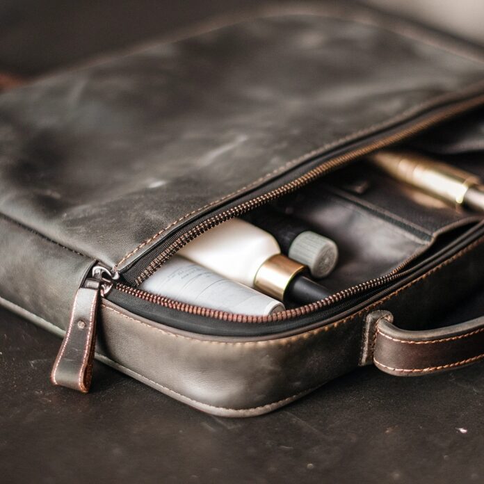 Skórzane kosmetyczki